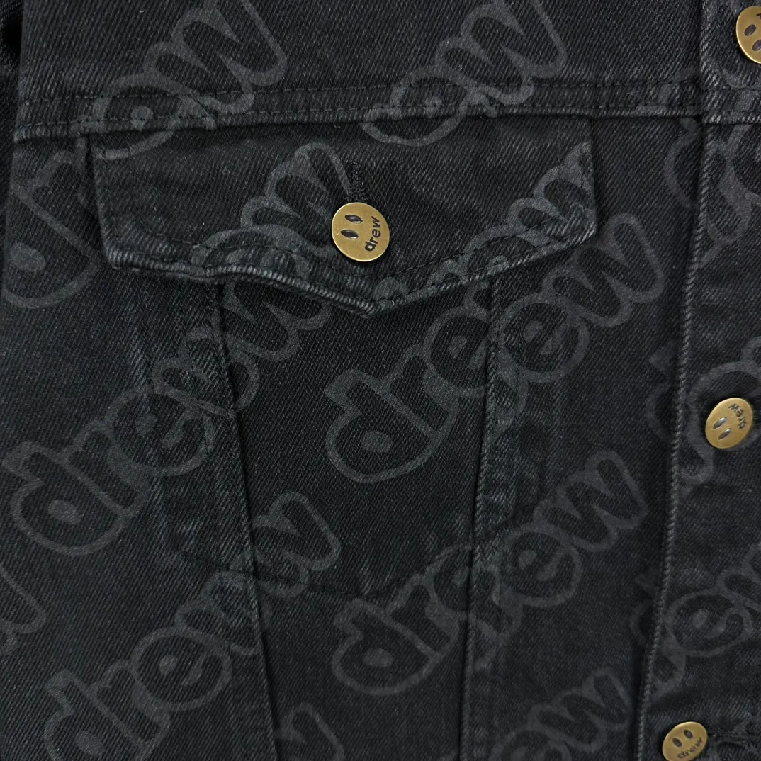 Drew 2024New Arrival ， Same Style ， 、 、 logo Premium ， 、 ！ Versatile ！！ Same Style 👫 ：Black Size：S XL